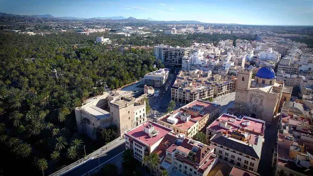 Elche zona de Los Pintores Alicante